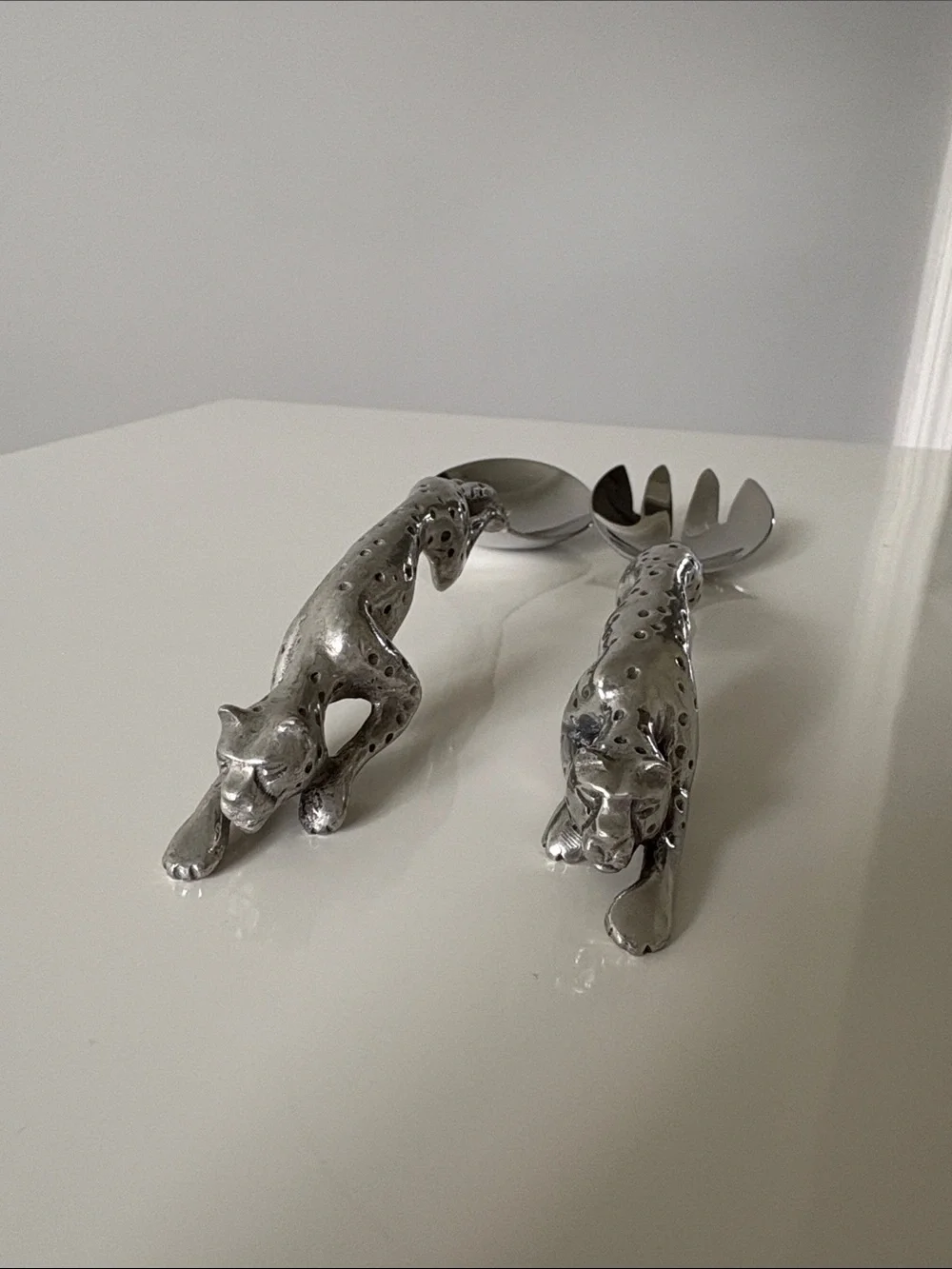 Cheetah Design  Salad Server